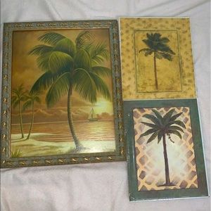 Palm tree decor